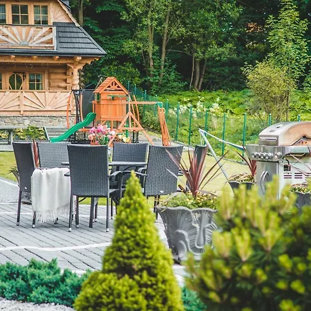 Drewniane Szarotka Gorska 샬레 자코파네